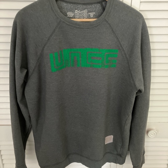 Original Retro Brand Tops - Retro brand Gray sweatshirt UNCC